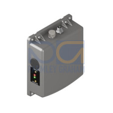 R-GAGE Series, 173 X 158 Rectangular Housing, Range: 3.5-100 m, Input: 10-30 V dc, M12 Integral QD, Two Bipolar Outputs, EU Frequency