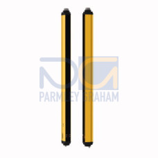SGS Safety Grid System, Emitter/Receiver Pair, Beams: 2, Resolution: 500, Range: 6 to 60 m, 8-pin M12 Integral QD, Scan Codes, Auto/Manual Start/Restart, EDM, Mounting Hardware Ordered Separately