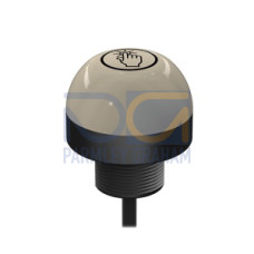 K50 Series EZ-LIGHT: 3-Input-Color Touch Sensor Gen 2, Voltage: 12-30 V dc, Housing: Polycarbonate, IP67 IP69K, Input: PNP (NO), Colors: Blue Yellow White, 2 m (6.5 ft) PVC Cable