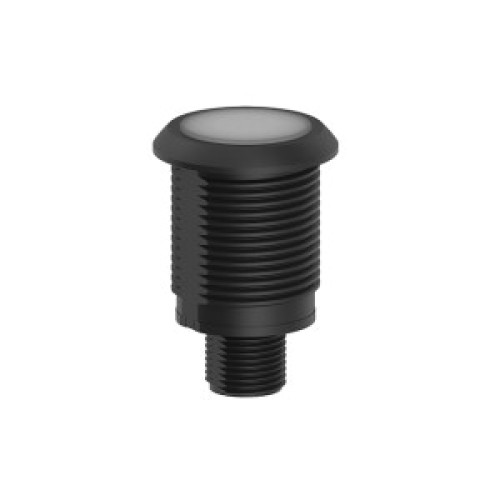 S22 Pro Series: 14-color RGB Indicator, Voltage: 10-30 V dc, Housing: Polycarbonate, IP67 IP69K, Input: Bimodal, Colors: Multicolor, 5-pin M12 Integral QD