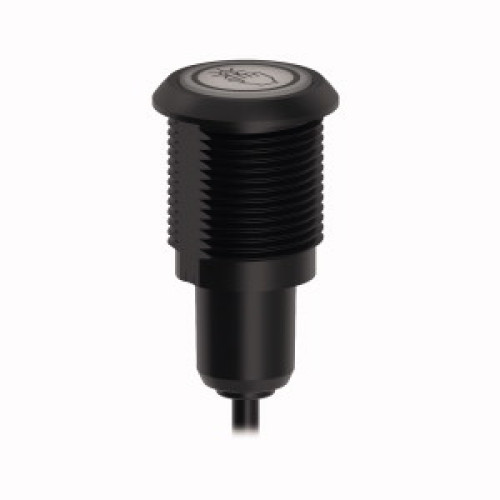 S22 Pro Touch Series: 7-color RGB Touch Sensor, Voltage: 10-30 V dc, Housing: Polycarbonate, IP67 IP69K, Input/Output: Bimodal, NO, Momentary, Colors: Multicolor, 2 m (6 ft) Integral Cable