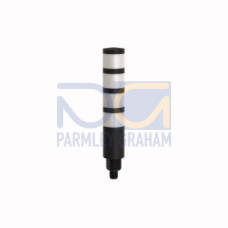 TL30 Basic Tower Light, Black Housing: 4-Color Indicator, Voltage: 12-30 V dc, Environ. Rating: IP65, Input: Bimodal, Colors: Blue Green Yellow Red, 5-pin M12 Integral QD