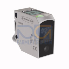QCM50 Series: Color Sensor, Range: 18-60, Input: 10-30 V dc, Outputs: 1 Discrete PNP/NPN, IO-Link, 4-pin M12 Integral QD, Small Spot