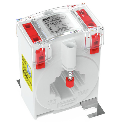 Plug-in current transformer, Primary rated current: 100 A, Secondary rated current: 5 A