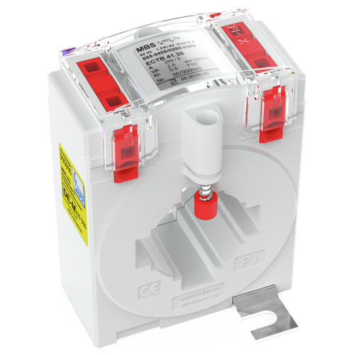 Plug-in current transformer, Primary rated current: 500 A, Secondary rated current: 5 A