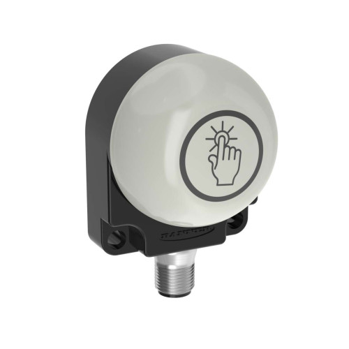 K50 Series EZ-LIGHT: 3-Input-Color Touch Sensor Gen 2 Flat pack, Voltage: 12-30 V dc, Housing: Polycarbonate, IP67 IP69K, Input: PNP (NO), Colors: Green Red Yellow, 8-pin M12 Integral QD