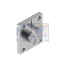 Bracket: Mounting for Q45 VA, Flat Surface Epoxy Mount, Stainless Steel