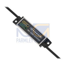 RS-232 Communication Interface Accessory, Support Bannerbus from Sensor Pin 4, 150 (6 in) M12 PVC Pigtail QD