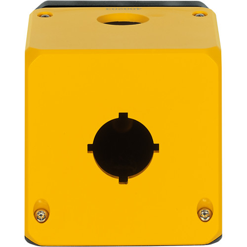 PITestop surface mount housing yellow-black