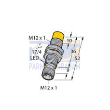 Inductive Sensor, Operating voltage Nom. 8.2 VDC, Rated switching distance