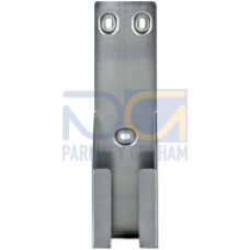 PITjog wall holder to contain the manually operated control device PITjs2 made of stainless steel.