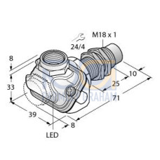 Inductive Sensor, With Increased Temperature Range