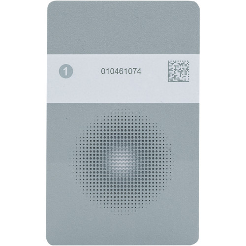 Transponder card for authentication system PITreader Card, authorisation for operating mode 1 Colour: yellow Material: