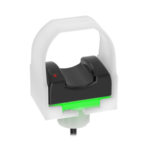 VTB Series: Verification Touch Button 2-Color, Input: 12-30 V dc, Upper Housing: Polysulfone, Output: PNP, Job Light Input: +10-30 V dc, Colors: Green Red, 2 m (6.5 ft) Integral Cable