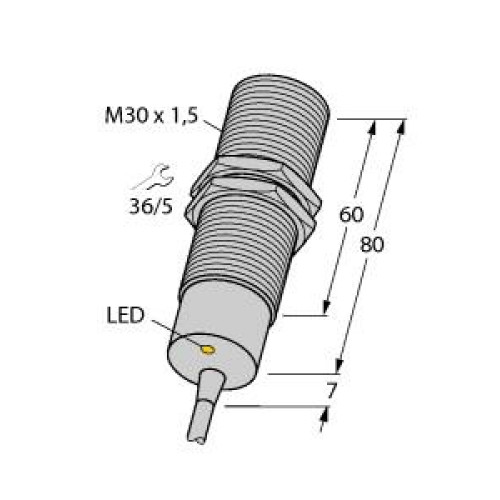 Inductive Sensor, With Increased Temperature Range