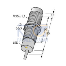 Inductive Sensor, With Increased Temperature Range