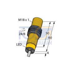 Inductive Sensor, Operating voltage 20250 VAC / 10300 VDC