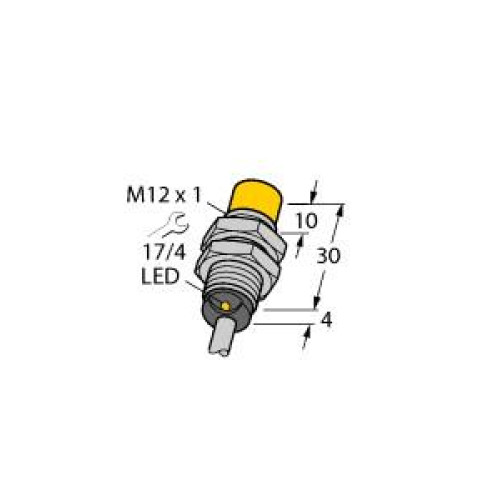 Inductive Sensor, With Increased Switching Distance, Operating voltage 1065