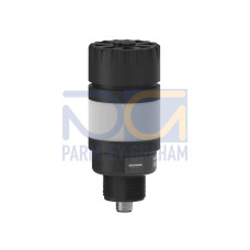 TL50 Tower Light: 1-Color Audible Indicator, Voltage: 18-30 V dc or 24 V ac, Environmental Rating: IP50, Input:Bimodal, Colors: Yellow, M12 Integral QD