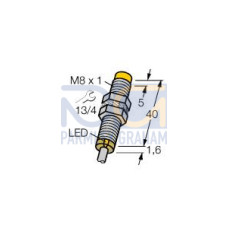 Inductive Sensor, Operating voltage 1030 VDC, Rated switching distance
