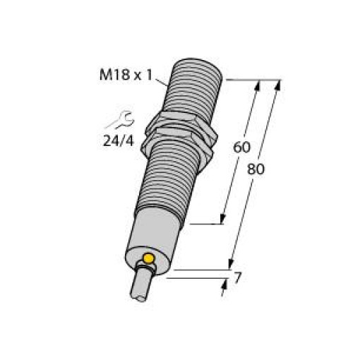 Inductive Sensor, With Increased Temperature Range