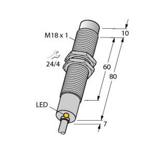 Inductive Sensor, With Increased Temperature Range