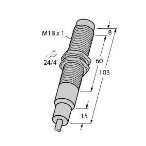 Inductive Sensor, With Increased Temperature Range
