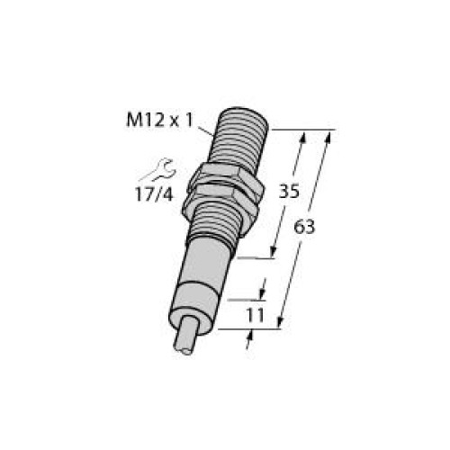 Inductive Sensor, For Harsh Environments and Temperatures up to 120&deg;C
