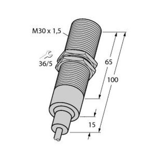 Inductive Sensor, With Increased Temperature Range