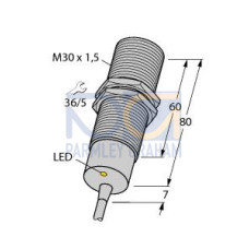 Inductive Sensor, With Increased Temperature Range