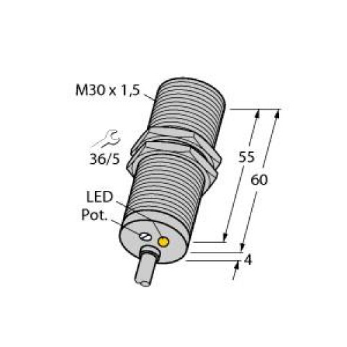 Inductive Sensor, With Analog and Switching Output