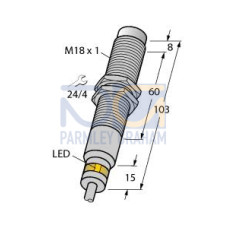 Inductive Sensor, For Harsh Environments and Temperatures up to 120&deg;C