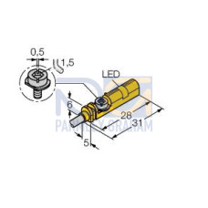 Magnetic Field Sensor, For Pneumatic Cylinders
