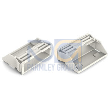 Snap-in frame, 5-pole, 0.5  2.0 mm, white