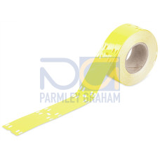Cable tie marker, for Smart Printer, for use with cable ties, yellow