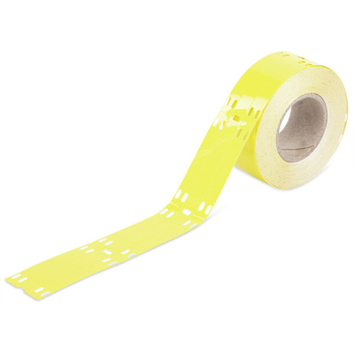 Cable tie marker, for Smart Printer, for use with cable ties, yellow