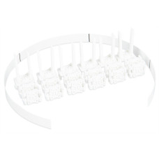 Accessories set, Strain relief & marking, for junction box,