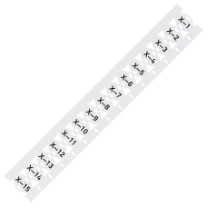 Cable tie marker, for Smart Printer, for use with cable ties, white