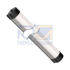 WLB92 Work Light Bar, Switched On/Off, Dimming Potentiometer, Length: 1100, Voltage: 100-277 V ac, Environmental Rating: IP40, Color: White, Cascadable, QD - Flying Leads Power Cable, Diffuse window