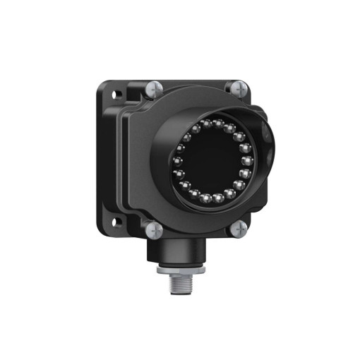 EZ-LIGHT Traffic Series: 1-Indicator Daylight Visible, Voltage: 15-30 V dc, Housing: Polycarbonate, IP67, Input: PNP/NPN Selectable, Colors: Red, M12 Integral QD