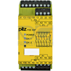 Contact expansion inputs: 1/2-channel wiring with/without detection of shorts across contacts