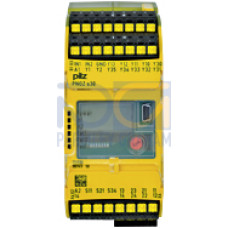 PNOZsigma safety relay (standalone) outputs: 2 N/O 2 N/C UB = 24 - 240 V AC/DC width: 45 mm
