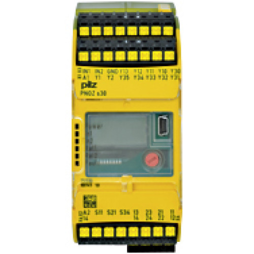 PNOZsigma safety relay (standalone) outputs: 2 N/O 2 N/C UB = 24 - 240 V AC/DC width: 45 mm