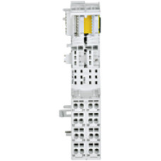 Base module for I/O electronic module periphery double width, 16 spring-loaded terminals.