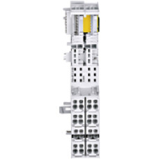 Base module for I/O electronic module periphery single width, 16 terminals with screw connection, C-rail.