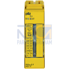 Electronic module to supply power (periphery 24 V and system 5 V) buffered, ext. temperature.