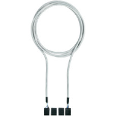 Cable for safe connection of 2 PNOZ ml1p, 5-poles shielded, terminal with screw connection, length: 5 m.