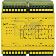 Contact expansion inputs: 1/2-channel wiring with/without detection of shorts across contacts
