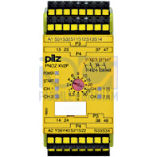 Safety relay (standalone) inputs: 1/2-channel wiring with/without detection of shorts across contacts