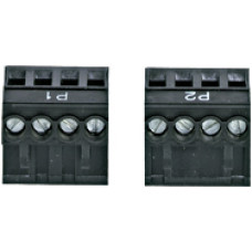 Set of plug-in replacement terminals of screw type, PU = 1 piece P1 and 1 piece P2.